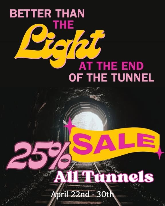 🚂 All aboard for savings! 🚂

Our "Better than the light at the end of the tunnel" Sale is ON! 🎉 Get a fantastic 25% OFF all model train tunnels!

Whether you're expanding your layout or just starting your miniature railway adventures, now's the perfect time to snag that tunnel you've been eyeing. Add depth, realism, and a touch of mystery to your tracks without breaking the bank.

Click the link https://ironwoodrails.etsy.com to check our wide selection of tunnels and take advantage of this limited-time offer. Don't let this deal disappear into the darkness! 😉

#ModelTrains #TrainLayout #HOScale #NScale #OScale #SScale #GScale #ModelRailroad #MiniatureWorlds #Sale #Discount #LimitedTimeOffer #TunnelVision #ironwoodRails