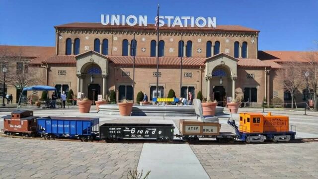 Unfortunately my health is still poor and I’m not able to join the festivities, however you can still see my table set up on the stage and I’m offering free shipping through my Etsy shop for the next two weeks. 

https://ironwoodrails.etsy.com